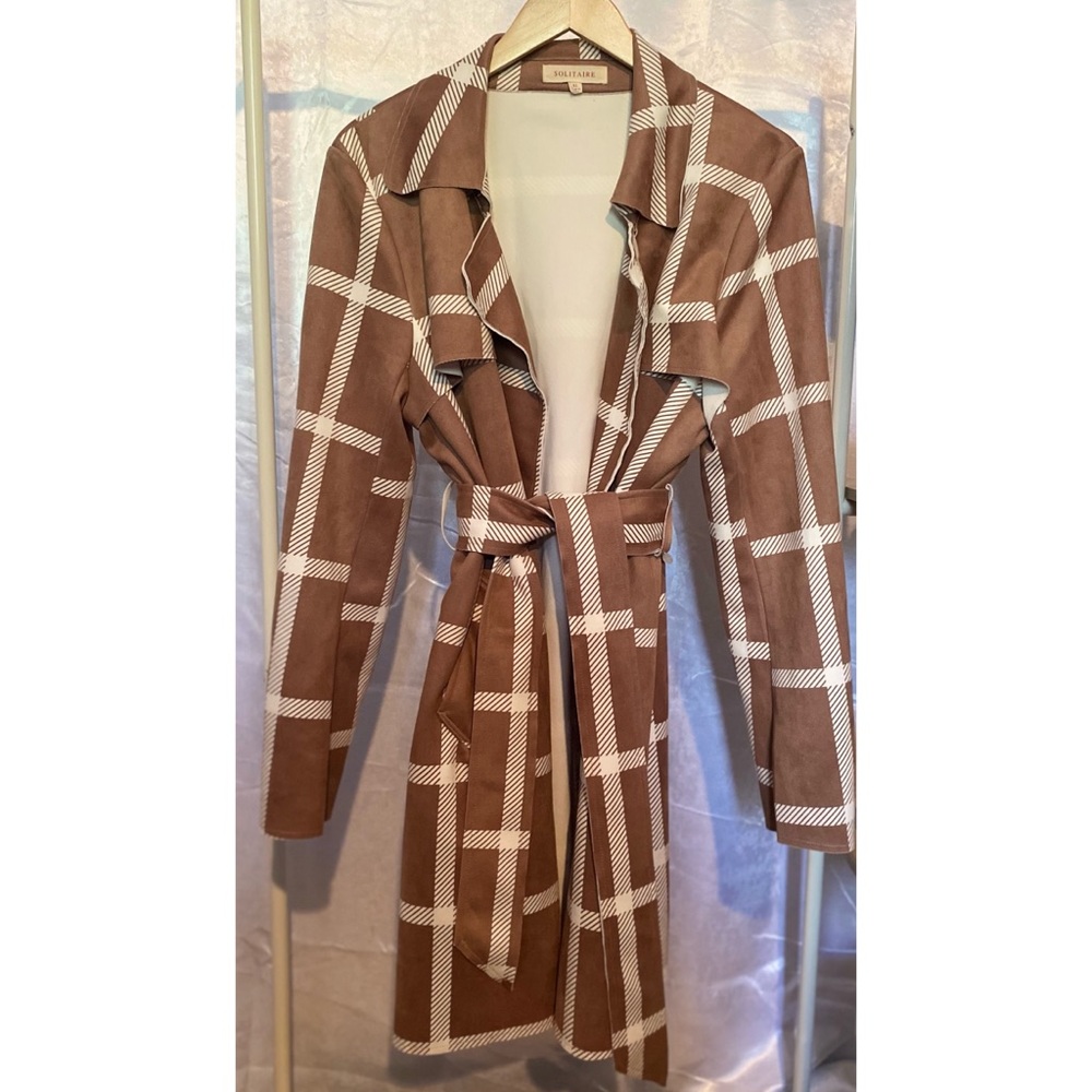 Brown Boxed Coat